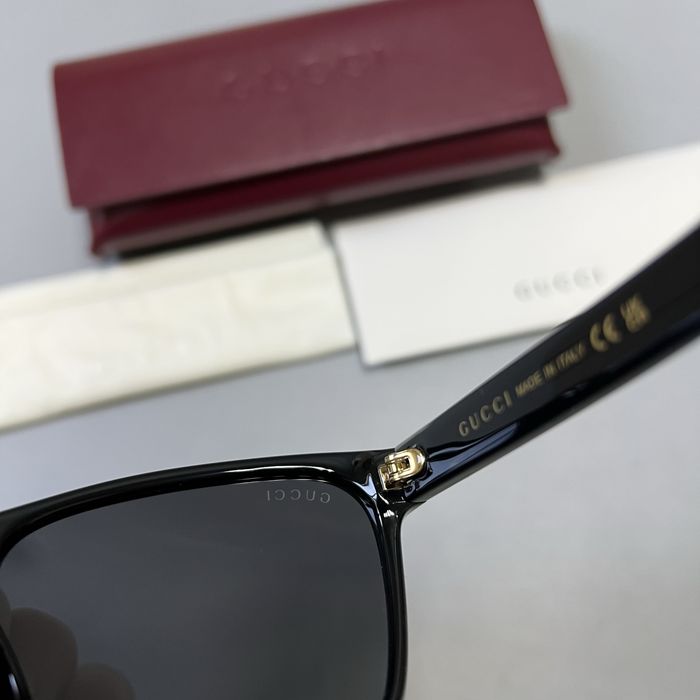 Gucci GG0746S Black оригинал очки солнцезащитные новые мужские окуляри (NEW) гуччи