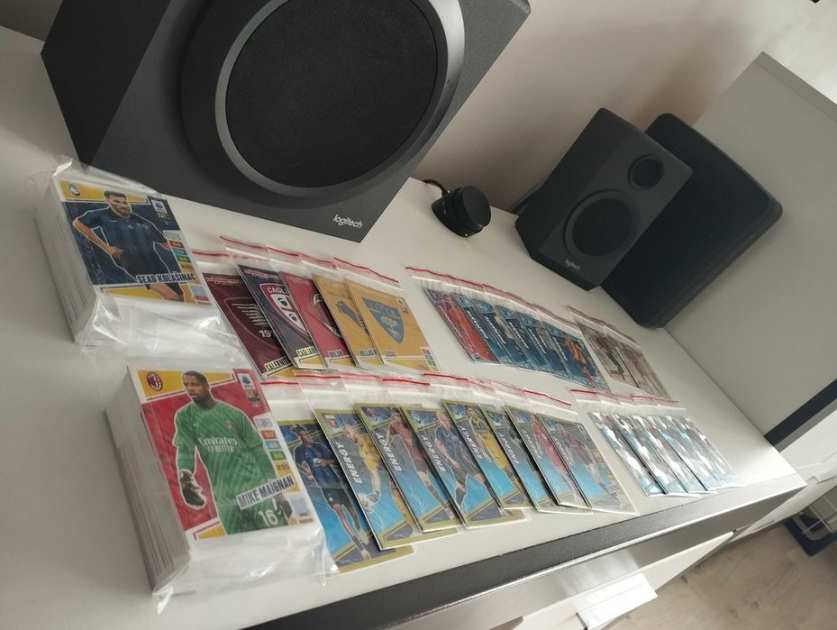 Karty piłkarskie Panini 2024: FIFA365, liga angielska, włoska, 420 szt