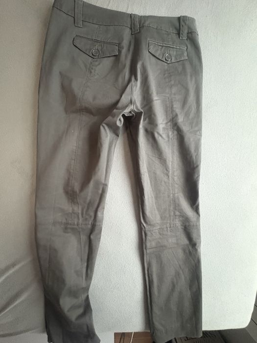 Szare spodnie, rozmiar 38