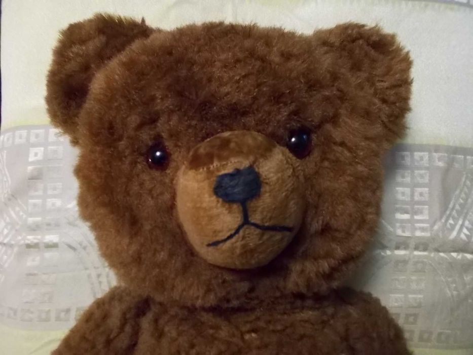 Вінтажна іграшка дитяча «Ведмедик» Висота - 85 см (1960-х років)