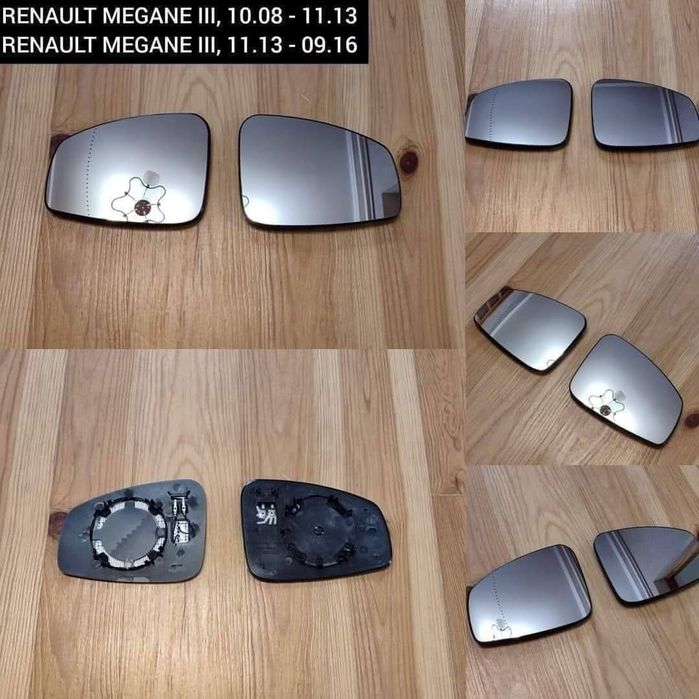 Вкладиш Дзеркальний Елемент Opel ZafiraB,ZafiraA,AstraH,VectraC,Insignia Zafira C Astra J Astra G Дзеркало  Vivaro Renault Trafic Scenic Megane Zoe