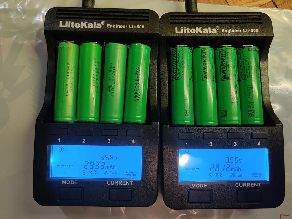 18650 2900мАч 10А  Протестовані та підписані Високотокові та інші акум