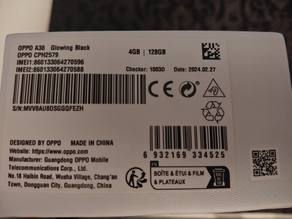 Telefon Oppo A38