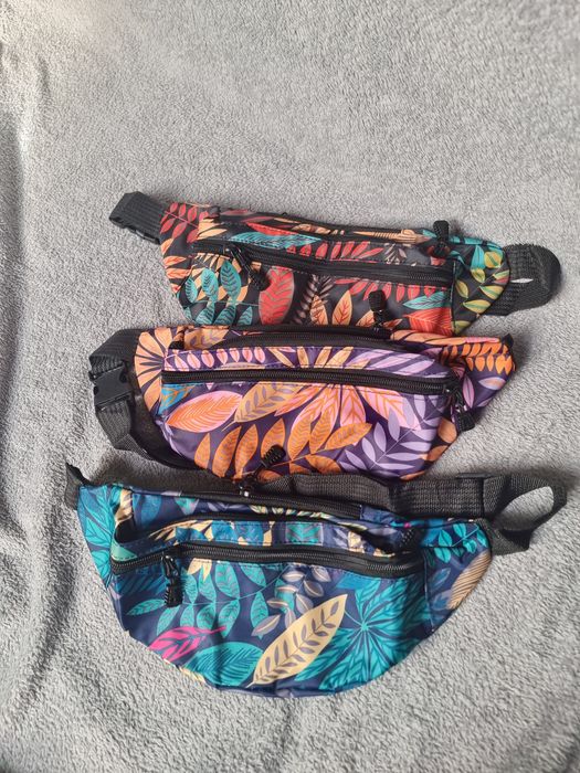 Mini plecak torebka  nerka liście pasek,, różne do wyboru