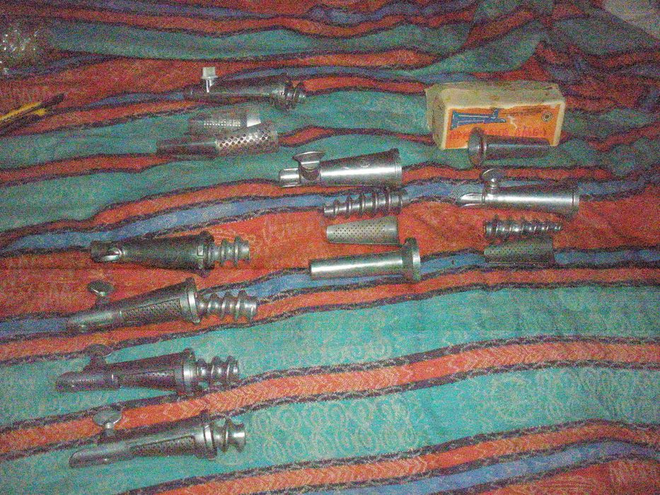 Для сада-огорода, новая соковыжималка-приставка к мясорубке ,  СССР.