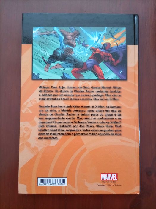 BD Doom Patrol, X-Men, Homem Aranha, Quarteto Fantástico