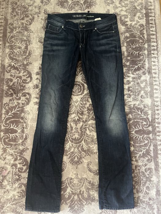 Винтажные джинсы Guess premium на низкой посадке