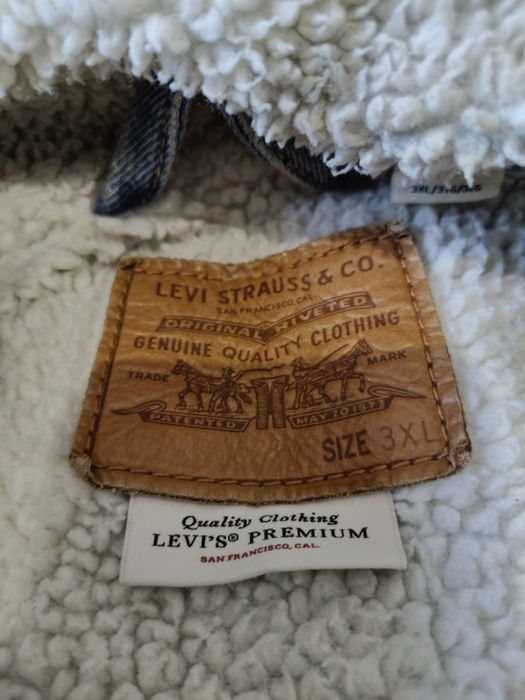 Kurtka dżinsowa ocieplana Levis