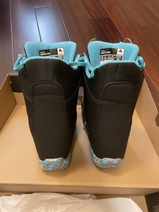Боти ботинки чоботи сноуборд дитячі для сноуборда Burton Grom 34 BOA