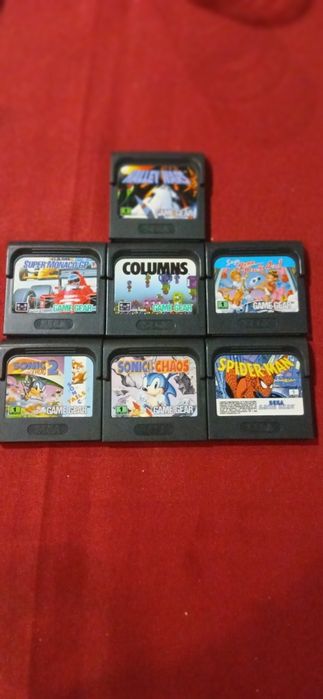 Jogos game gear em bom estado
