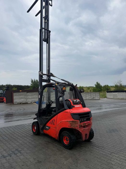 wózek widłowy LINDE H25T-02 EVO 2500kg 2016r Triplex 6.50m silnik VW LPG