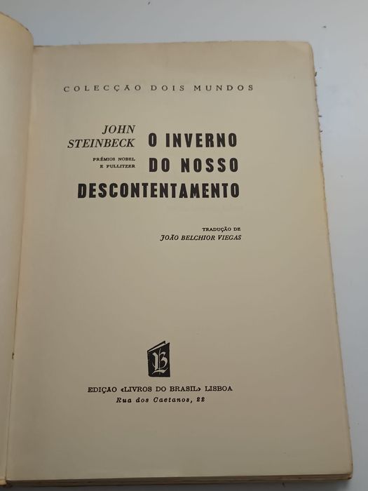 O inverno do nosso descontentamento