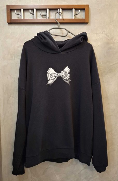 Bluza House bawełna kokarda kaptur r. XL