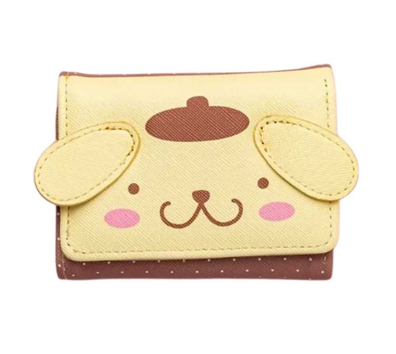 Portfel słodki wesoły miś Pompompurin sanrio