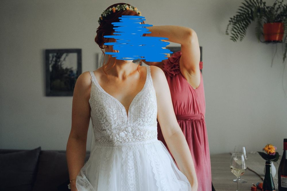 Suknia ślubna Ariel Boho/romantyczna