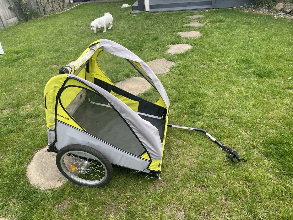 Przyczepka rowerowa dla psa