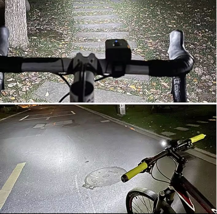 Super potente lanterna de bicicleta