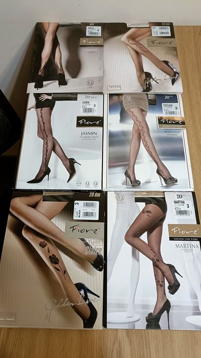 Rajstopy damskie lycra den 20 wzór