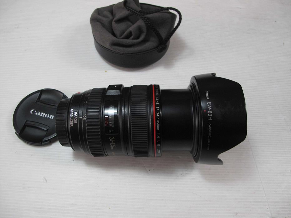 Canon 24-105 L IS tudo excelente condição como se pode ver nas fotos