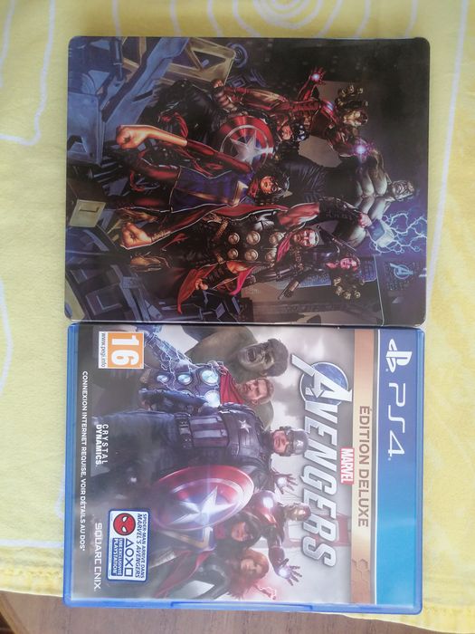 Avengers + Steelbook - ps4