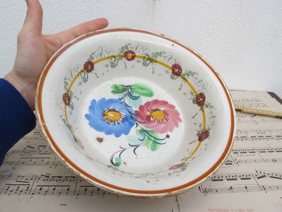 Saladeira Faiança Antiga