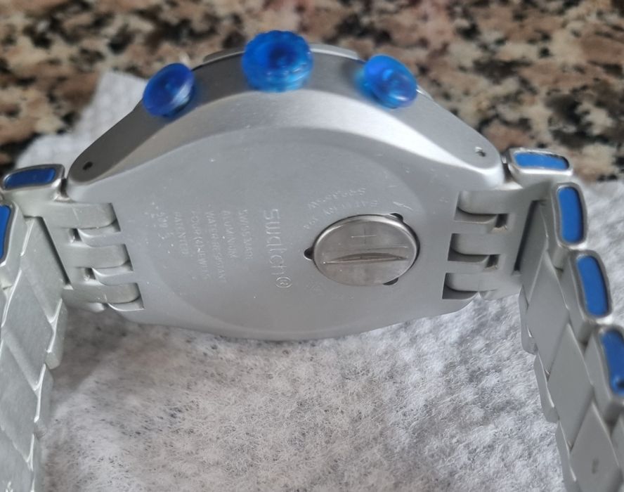 Swatch irony azul