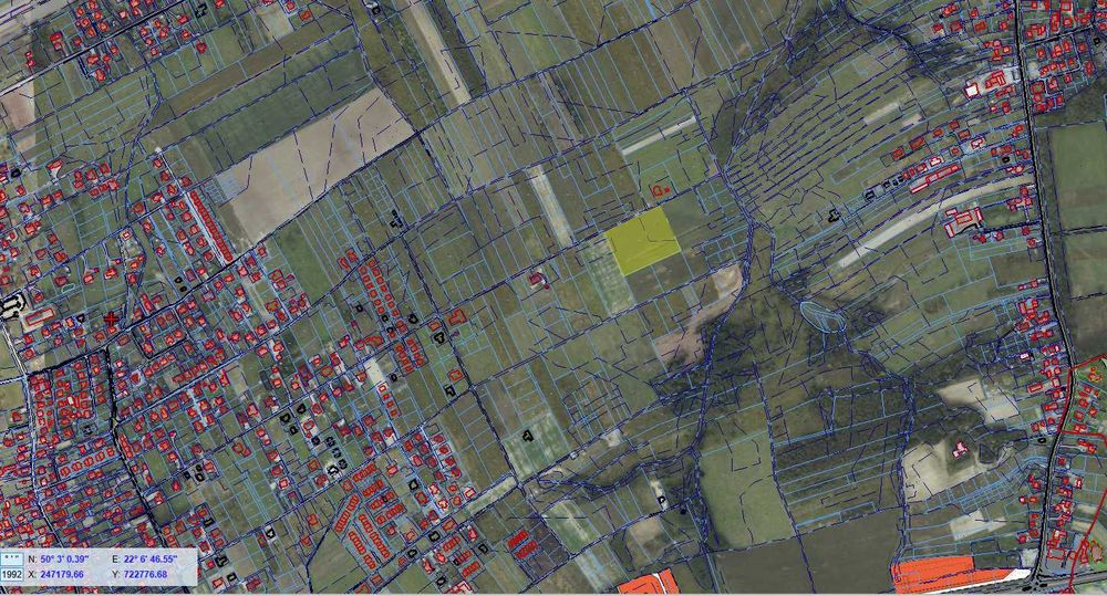 KRASNE – TEREN INWESTYCYJNY Z WZ – 5 domów, działka, działki - Widok 2