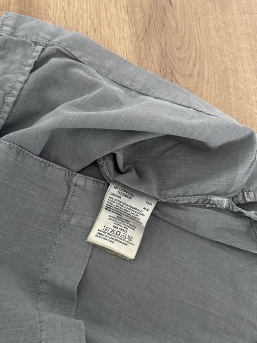 Lee | M - szara koszula męska na krótki rękaw, relaxed fit