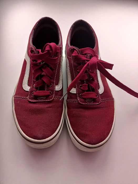 Tenisówki trampki Vans 36 bordo