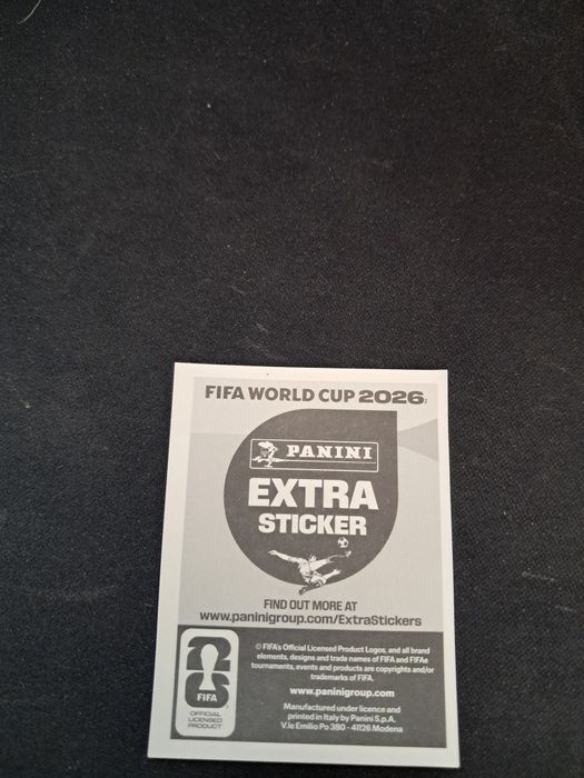 Messi extra sticker roxo