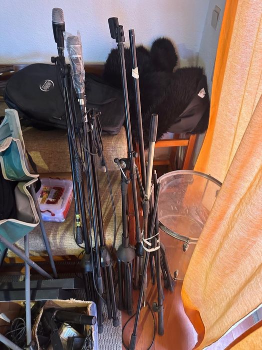 Suportes de Microfone / Material de Estúdio / Tripés