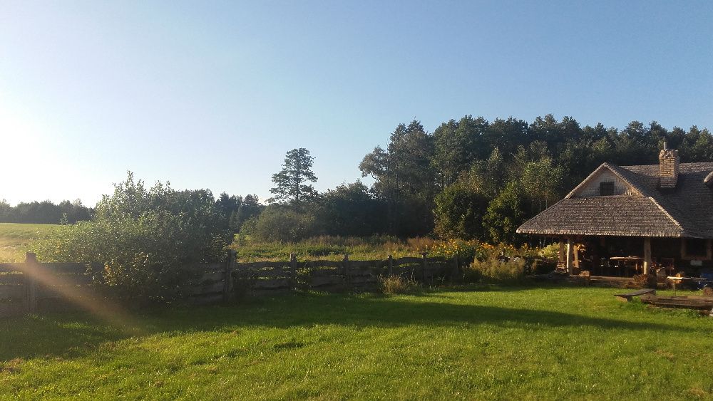 Noclegi Podlasie Supraśl Borki WOLNY WEEKEND w Uroczysku Chata z bala