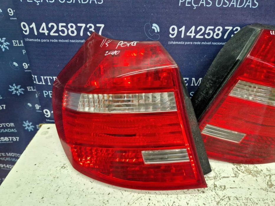 Farolins usados BMW SERIE 1 E87 E81 LCI 118d 120d esquerdo direito