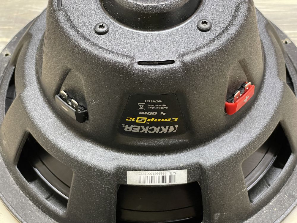 Kicker comp s 12 4 best sale ohm