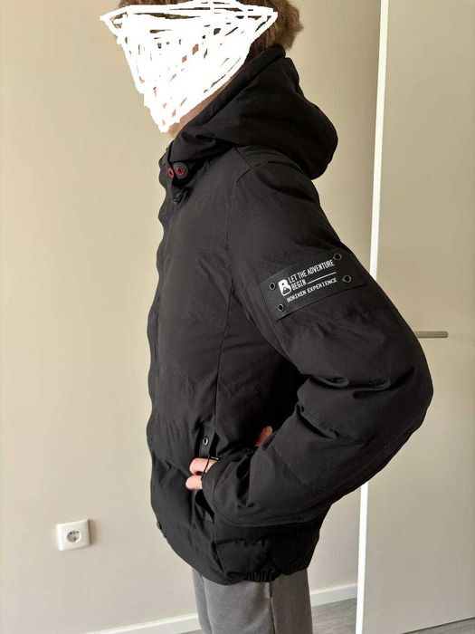 Casaco Boriken homem preto quente