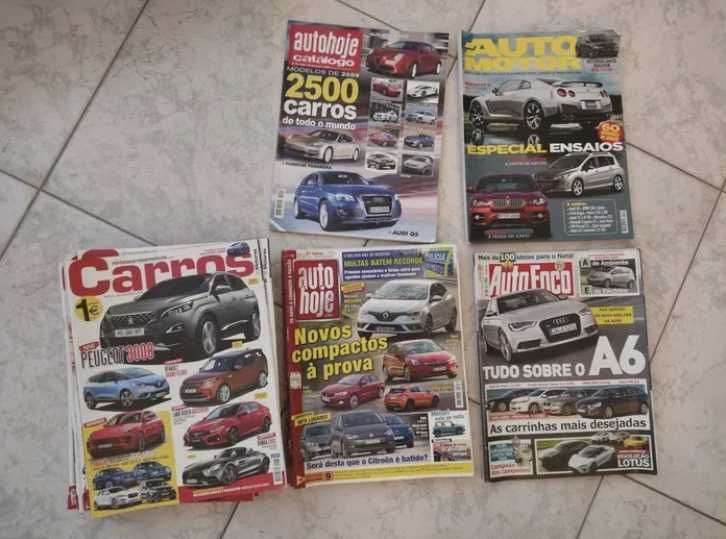 Lote 92 revistas de Carros, L'automobile, Auto etc.