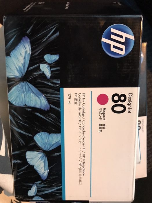 Tinteiros HP 80 originais