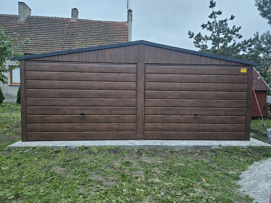 6x5 ŚLĄ Garaże Blaszane Garaż Blaszany Blaszak Blaszaki schowek