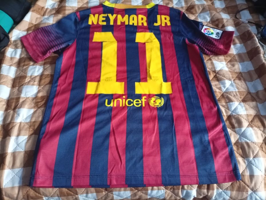 T-shirt de futebol do Barcelona tamanho S