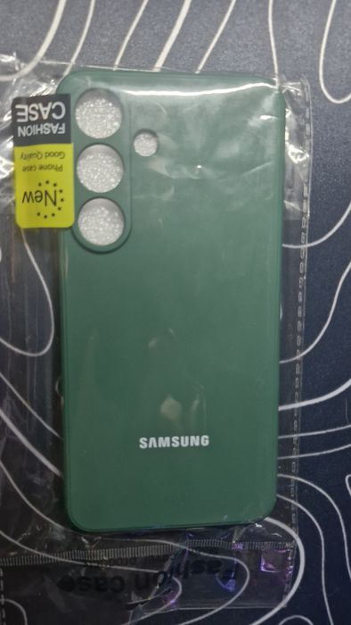 Чохол Samsung Galaxy S24 зелений силіконовий захисний