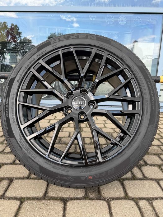 Nowe koła 18 cali Audi A3 S3 całe czarne połysk