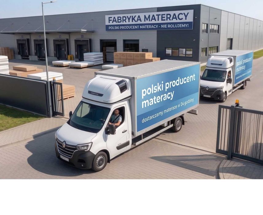 MATERAC 160x200 7-STREF POCKET + KOKOS Wyprzedaż Outlet -50% Wysyłka w 24H