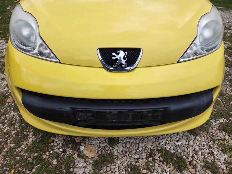 Peugeot 107 maska zderzak drzwi KBL szyba klapa lusterko błotnik lampa