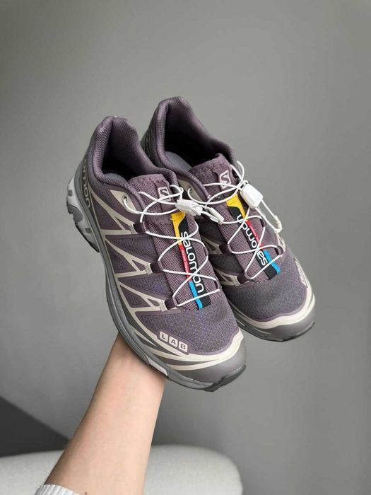 РОЗПРОДАЖ! Salomon XT-6 Violet/Brown 36 37 38 39 40 41 42 43 44 45
