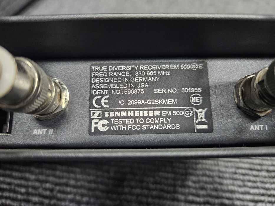 Радиомикрофон Sennheiser EW 500 G2 капсуль 845