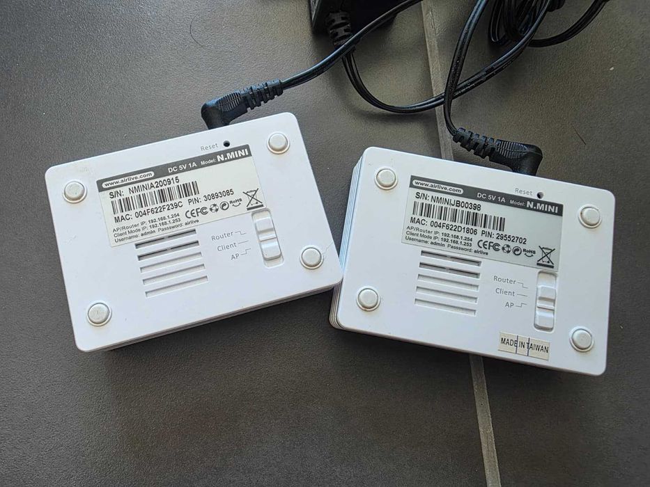 N.MINI Access Point MiniAP Air Live 300Mbps como novo
