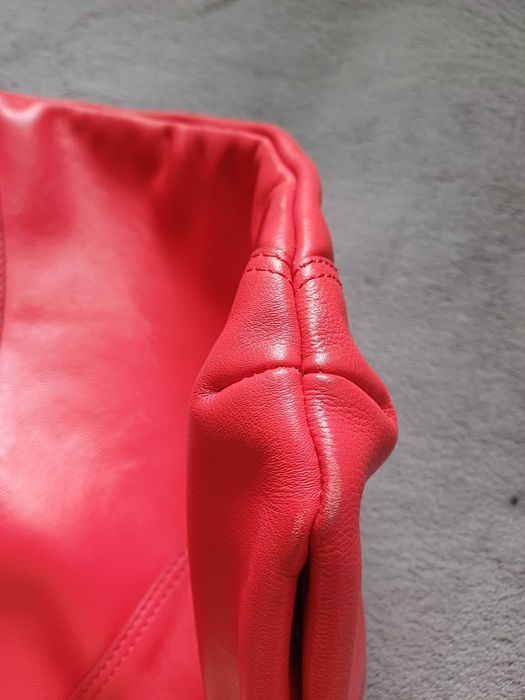 Le Tanneur skórzana torebka hobo shopper na ramię do ręki