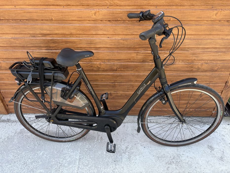 Rower Elektryczny Gazelle Orange C8 Comfort Bosch 400Wh kluczyki ładowarka