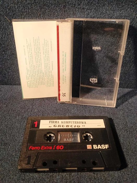 Kaseta Commodore 64 GRUBCIO 35 - składanka gier