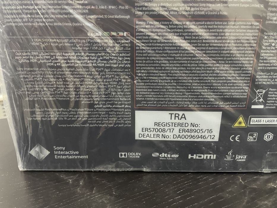 Sony PlayStation 4 PS4 Pro 2TB 500 Million